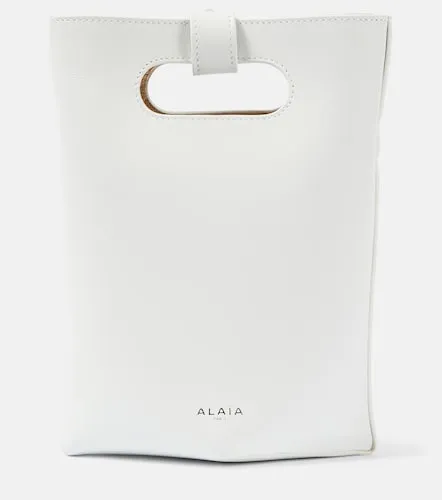 Alaia Folded Small leather tote bag - Alaia - Modalova