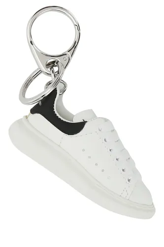 Leather key ring - ALEXANDER MCQUEEN - Modalova