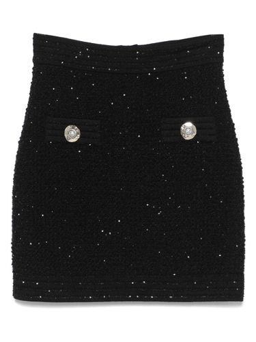 Balmain Tweed Mini Skirt - Balmain - Modalova