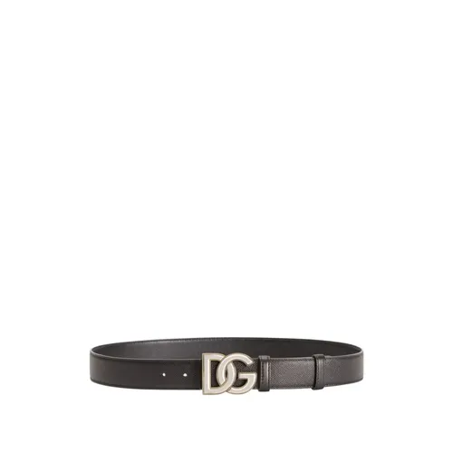 Black Accessories Belt Stylish - Dolce & Gabbana - Modalova