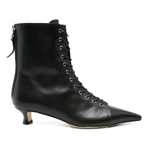 Black Calf Leather Boots - aeyde - Modalova