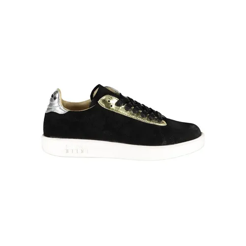 Black Leather Women Sneaker - Diadora - Modalova