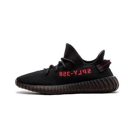 Black Red Boost Sneakers Classic Style - Yeezy - Modalova