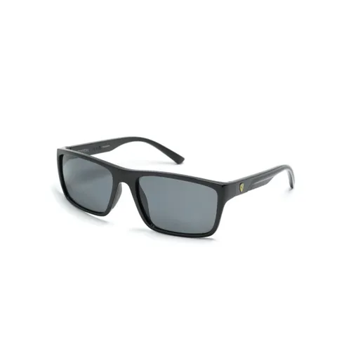 Black Sunglasses with Original Accessories - Ferrari - Modalova