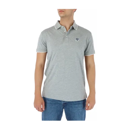 Blue Short Sleeve Polo Shirt - North Sails - Modalova