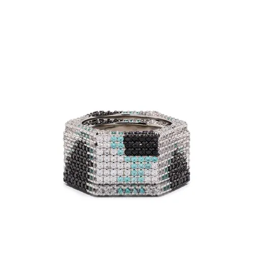 Bolt Pavé Ring - Darkai - Modalova