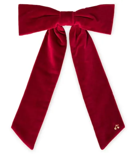 Bonpoint Cotton velvet hair clip - Bonpoint - Modalova