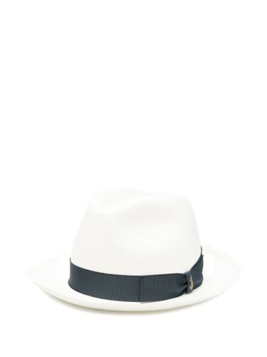 Borsalino Federico Rafia Hat - Borsalino - Modalova