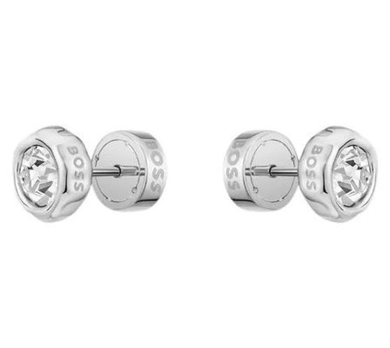 BOSS 1580825 Silver-tone stud earrings with Jewellery - BOSS Jewellery - Modalova