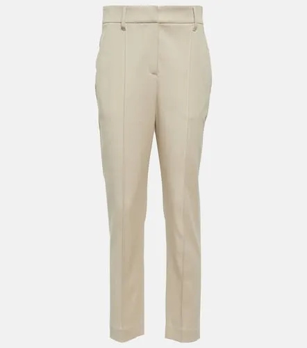 Cotton-blend slim pants - Brunello Cucinelli - Modalova