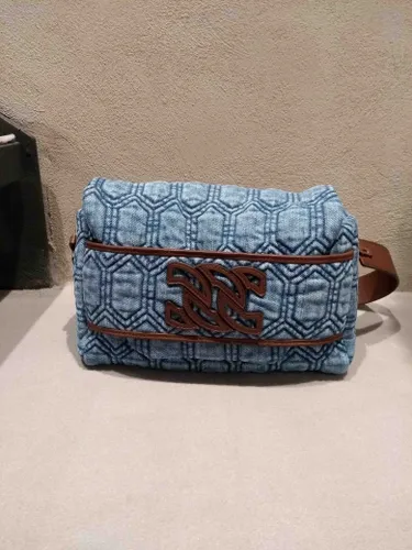Denim Cchain+3 Tracol. Calf Leather Bag - Women - Casadei - Modalova