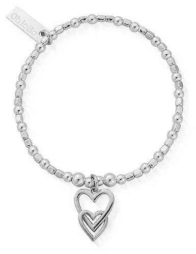 CSBCFB572 Children's Mini Cube Interlocking Love Jewellery - ChloBo - Modalova