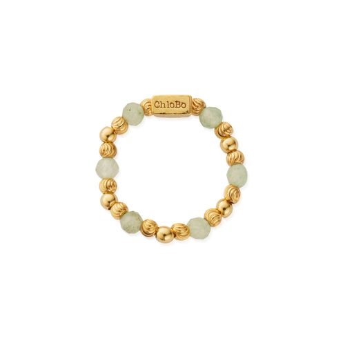GR3A In Bloom HAPPINESS Aventurine Ring (Large) - Jewellery - ChloBo - Modalova
