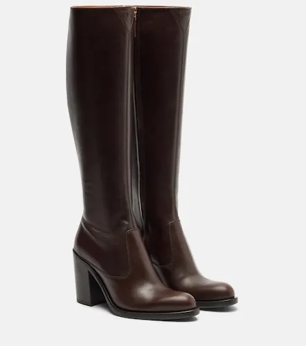 Chloe Leather knee-high boots - Chloe - Modalova