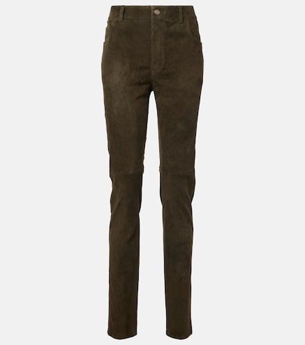 Chloe Suede slim pants - Chloe - Modalova