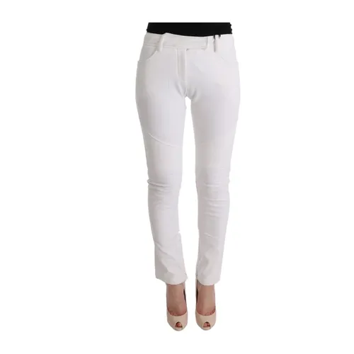 Cotton Slim Fit Casual Pants - Ermanno Scervino - Modalova