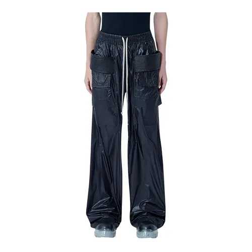 Creatch Wide Cargo Drawstring Pants - Rick Owens - Modalova