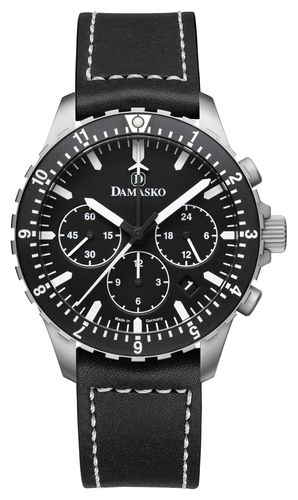 DC86/2 CALF LEATHER | WHITE DC86/2 Chronograph Watch - Damasko - Modalova