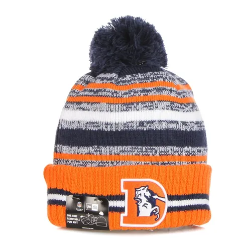 Denver Broncos Pom Pom Beanie Hat - New Era - Modalova