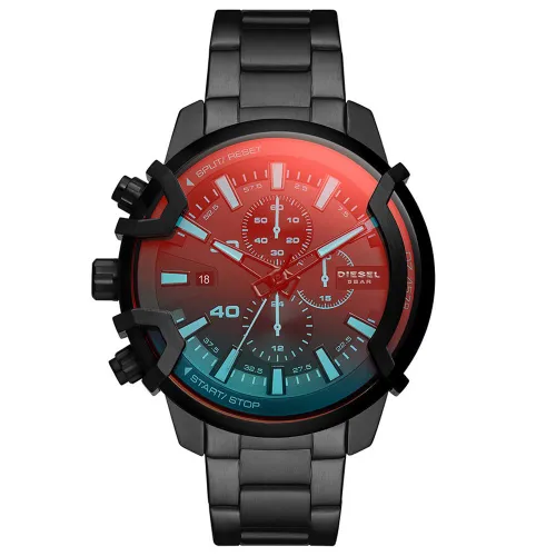 DZ4578 Griffed Chronograph Movement Men's Watch - Size One Size - Diesel - Modalova