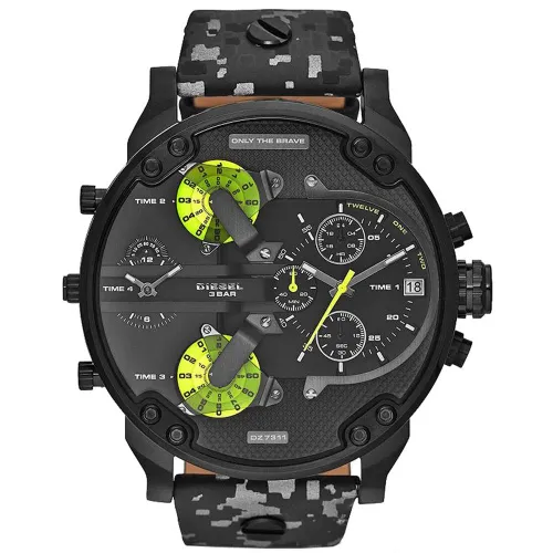 DZ7311 Mr Daddy 2.0 Camouflage Men's Watch - Size One Size - Diesel - Modalova