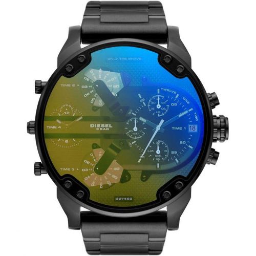 DZ7460 Mr. Daddy 2.0 Two-Hand -Tone Stainless Steel Watch - Size One Size - Diesel - Modalova