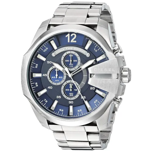 Mega Chief DZ4417 Chronograph Blue Dial Men's Watch - Size One Size - Diesel - Modalova