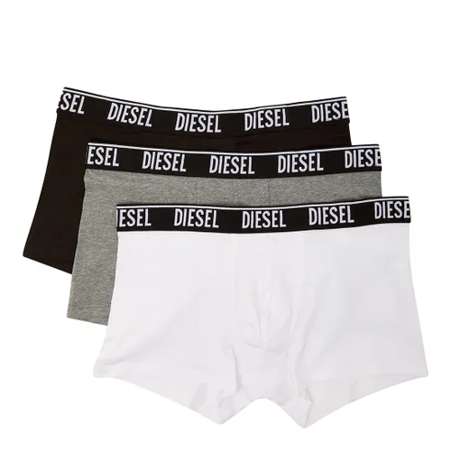 White Cotton Blend 3 Pack Boxers - Size XL - Diesel - Modalova