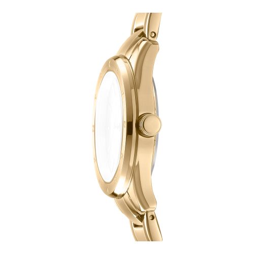 Steel Analog Quartz Watch with Logo and Steel Strap Wo - DKNY - Modalova