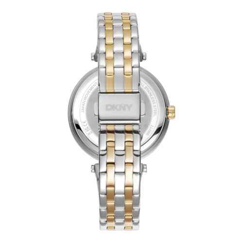 TwoTone Round Watch with Crystal Accents Wo - Watches - DKNY - Modalova
