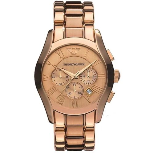 AR0365 Rose Chronograph Men's Watch - Size 3/6 - Emporio Armani - Modalova