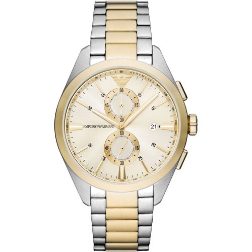 AR11605 Claudio Chronograph Men's Watch - Size One Size - Emporio Armani - Modalova