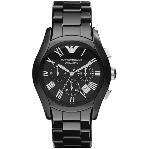 AR1400 Ceramica Men's Watch - Size One Size - Emporio Armani - Modalova