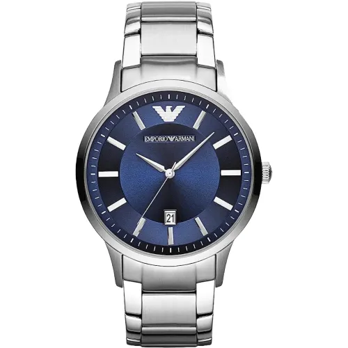 AR2477 Classic Blue dial Men's Watch - Size One Size - Emporio Armani - Modalova