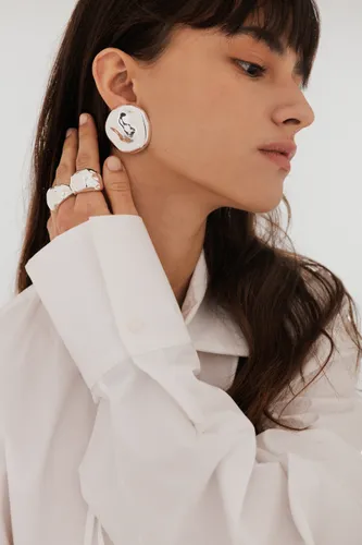 Ring Mindy Silver Rings - Unisex - Federica Tosi - Modalova