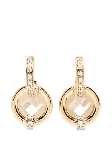 Fendi Ever Round Earrings - Fendi - Modalova