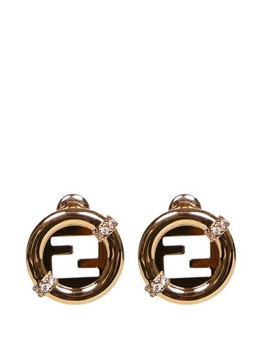 Fendi Ever Round Earrings - Fendi - Modalova