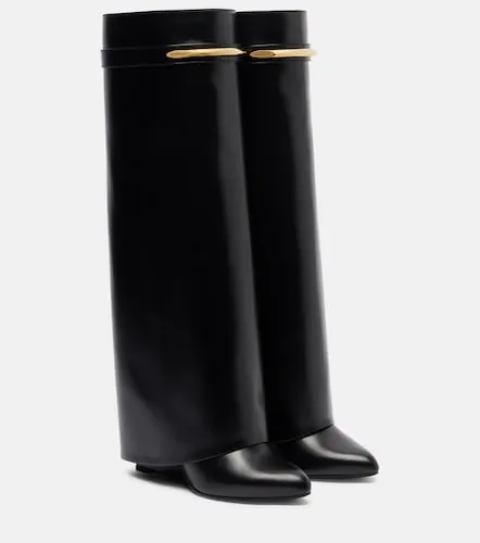 Shark 95 leather knee-high boots - Givenchy - Modalova