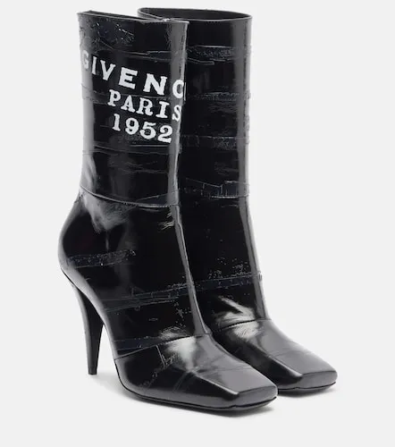 Sliced Square patent leather ankle boots - Givenchy - Modalova