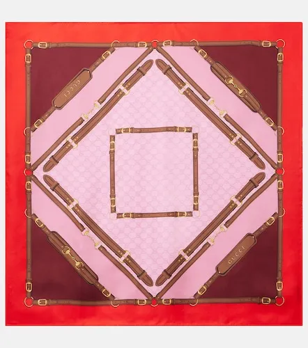 Gucci Printed silk scarf - Gucci - Modalova