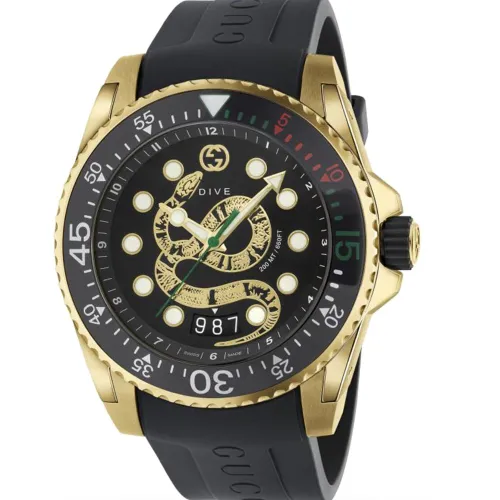 YA136219 Dive Men's Watch - Size One Size - Gucci - Modalova