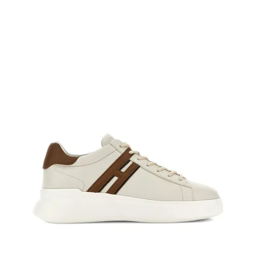H580 Logo-detail Leather Sneakers - Hogan - Modalova