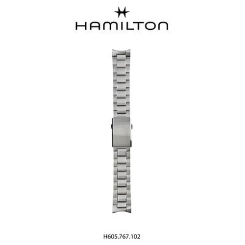 H695767102 Bracelet-Set Steel For Khaki Watch - Hamilton Straps - Modalova