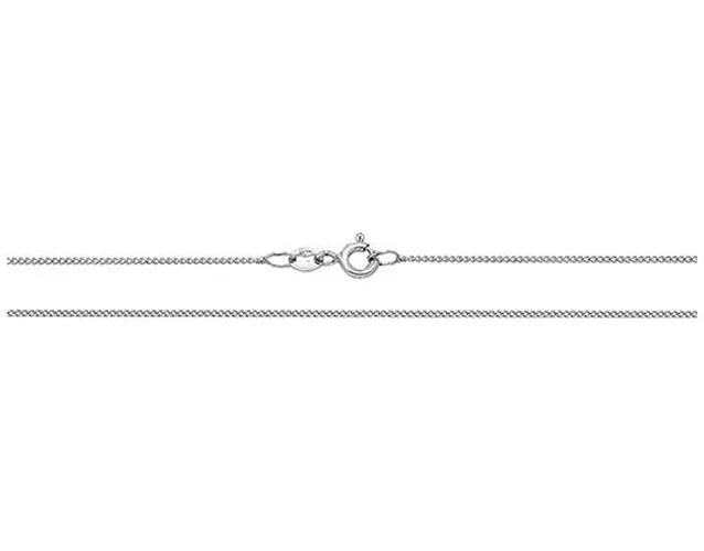 CH160W/18 Close Curb Chain 18 Jewellery - James Moore TH - Modalova