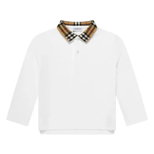 Johane EKD Long Sleeve Polo Shirt - Burberry - Modalova