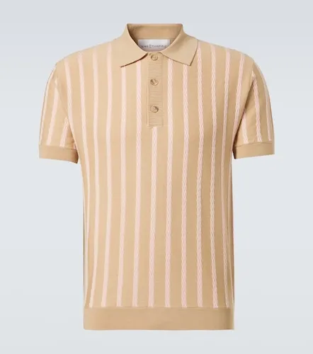 Striped wool polo shirt - King & Tuckfield - Modalova