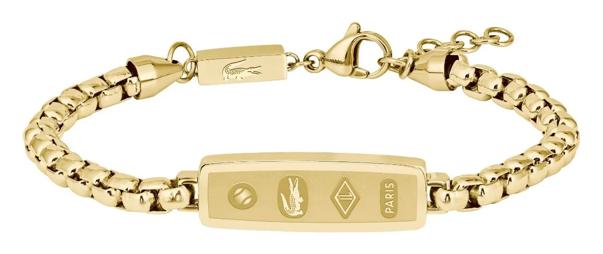 District Mens Gold Tone Jewellery - Lacoste - Modalova