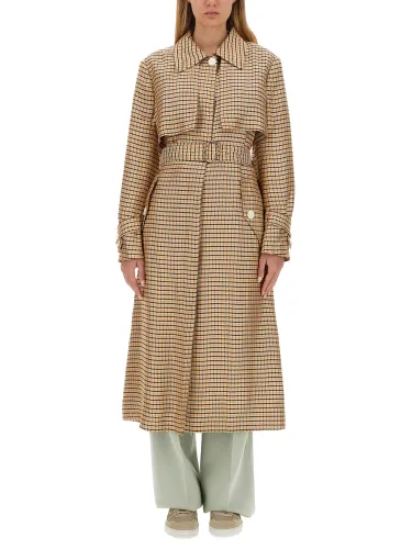 Lanvin belted trench coat - lanvin - Modalova