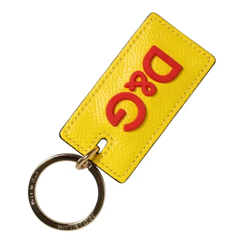 Leather Key-Ring - Dolce & Gabbana - Modalova