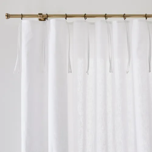 Lincot Knot & Eyelet Finish Curtain - LA REDOUTE INTERIEURS - Modalova